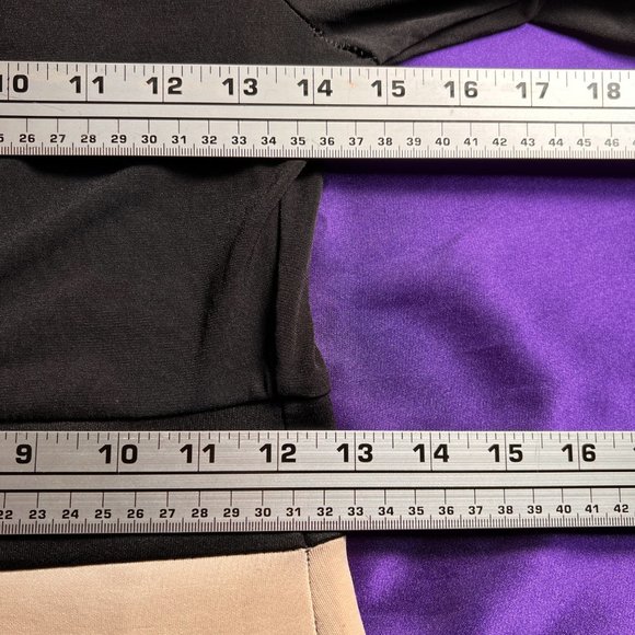 πTrixxi Bodycon Dress with Great Deep Waterfall Optic Neckline Backside! - Picture 11 of 14